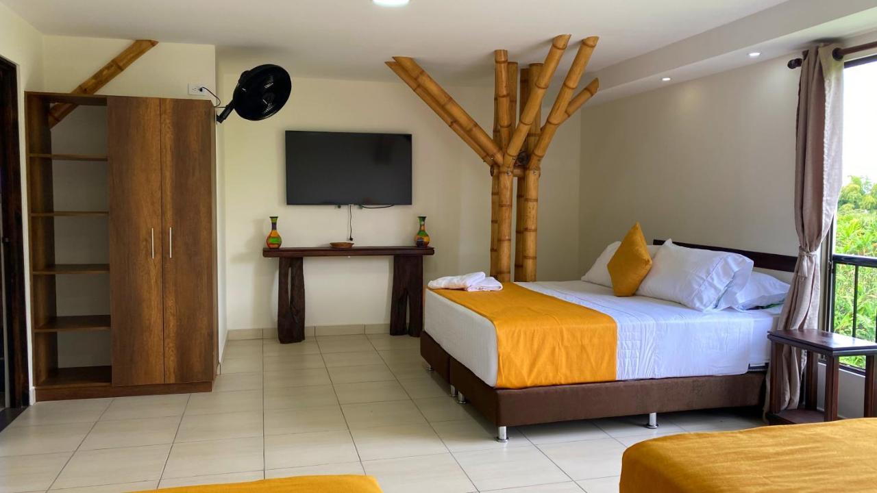La Victoria Hotel Campestre キンバヤ エクステリア 写真