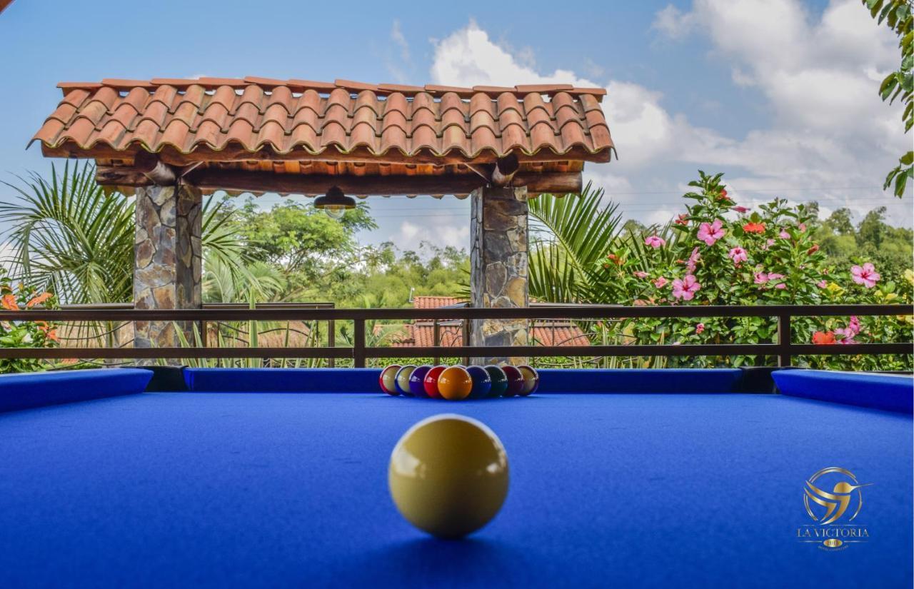 La Victoria Hotel Campestre キンバヤ エクステリア 写真