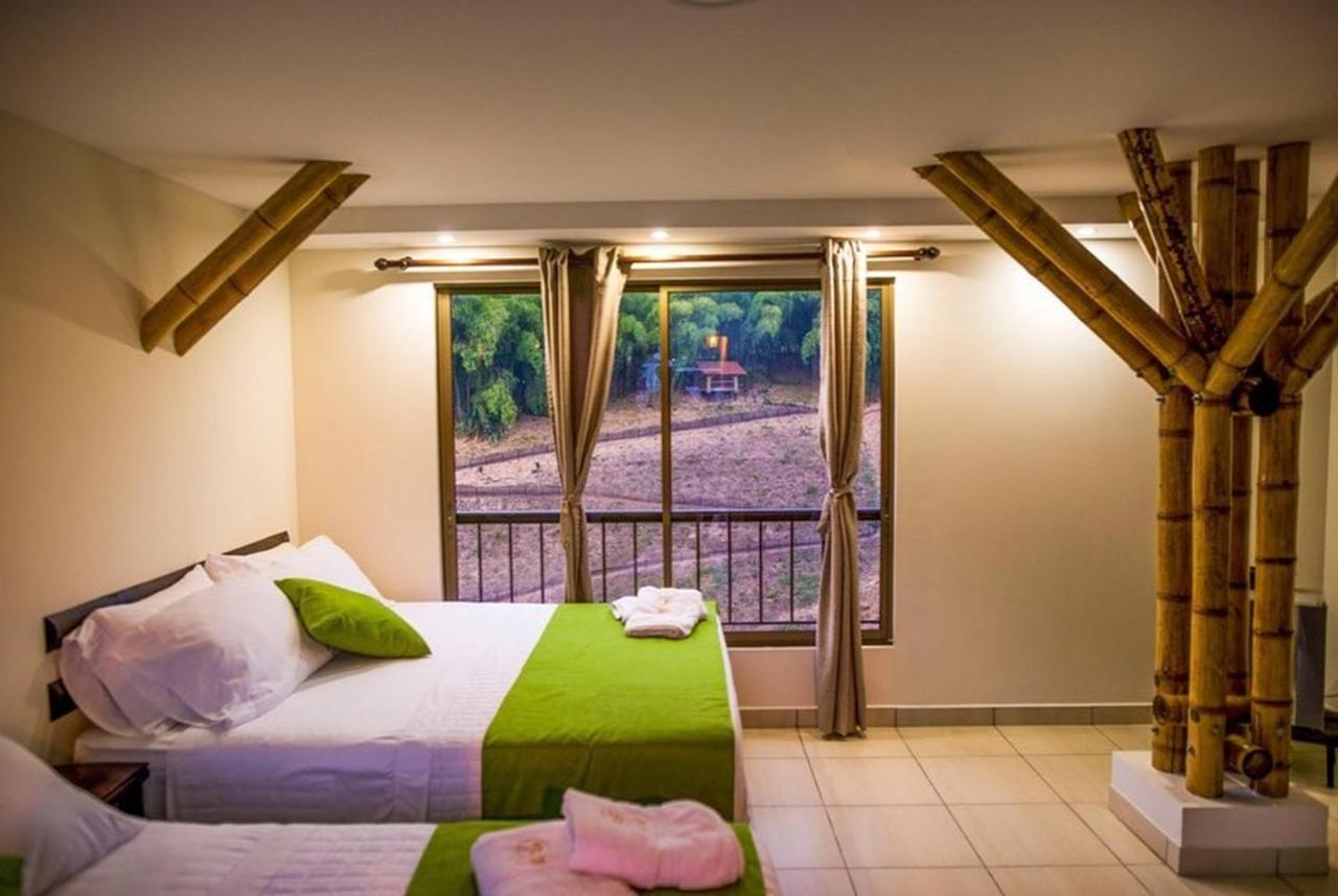 La Victoria Hotel Campestre キンバヤ エクステリア 写真