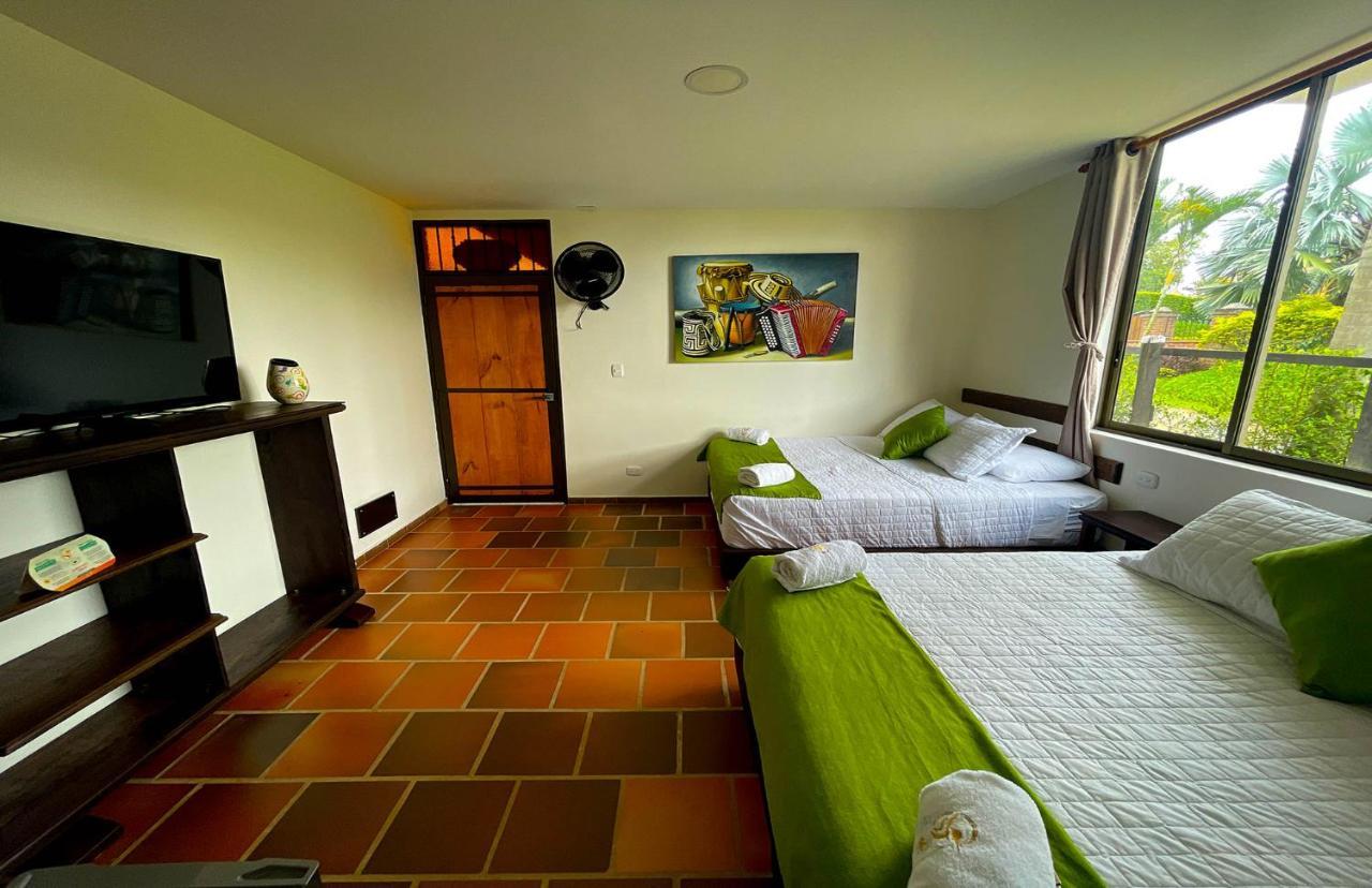 La Victoria Hotel Campestre キンバヤ エクステリア 写真