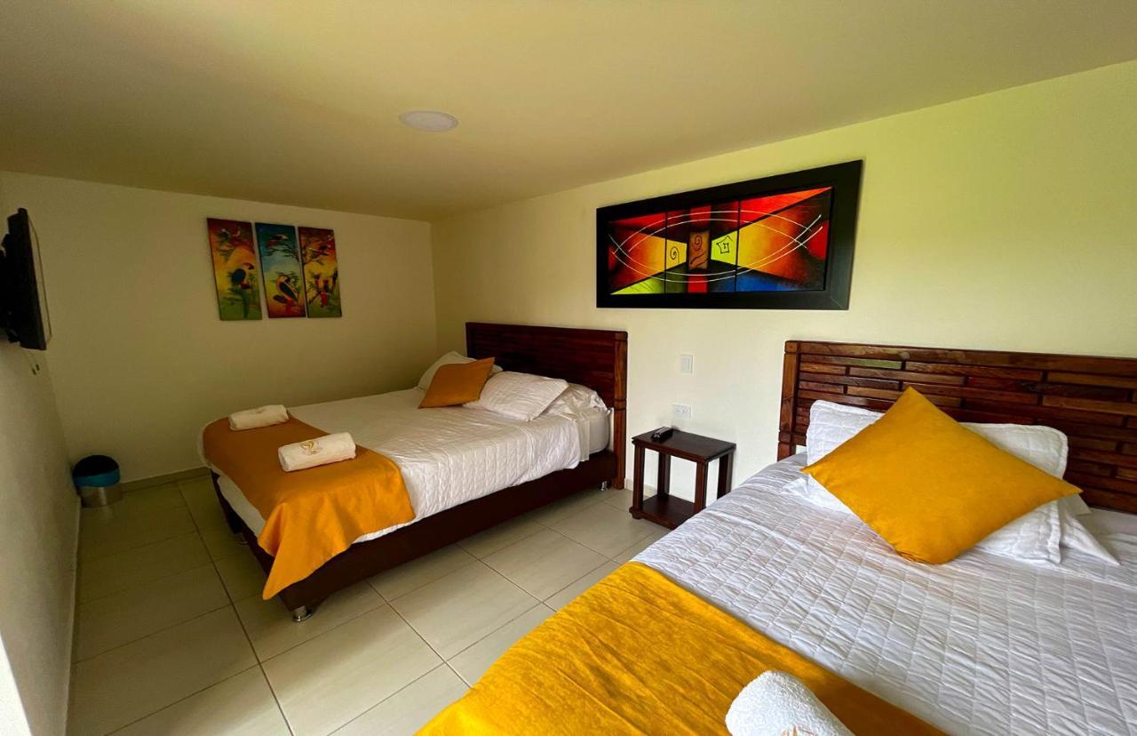 La Victoria Hotel Campestre キンバヤ エクステリア 写真