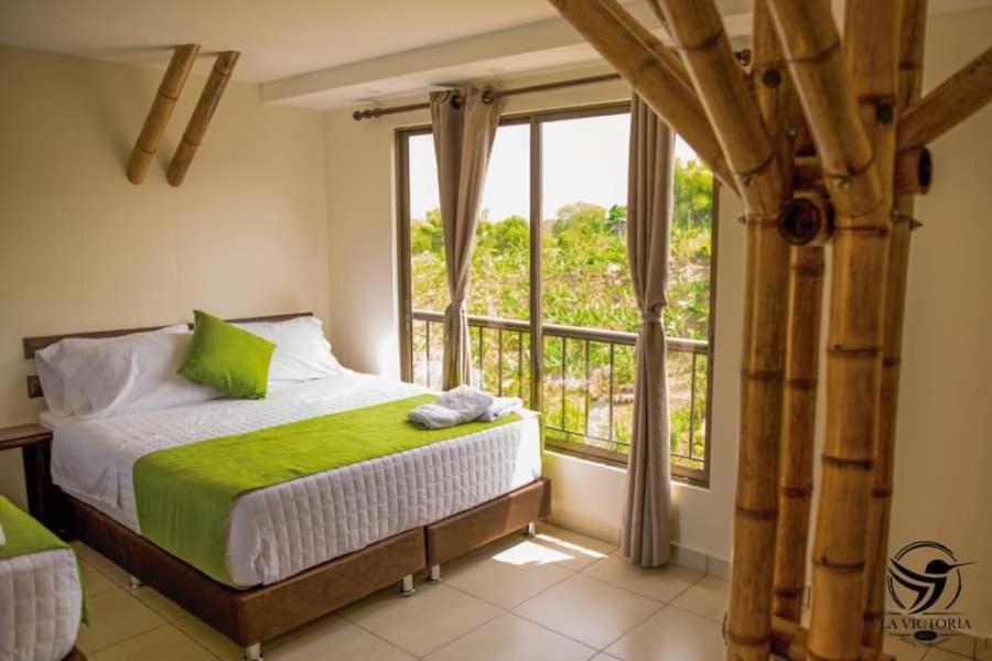 La Victoria Hotel Campestre キンバヤ エクステリア 写真